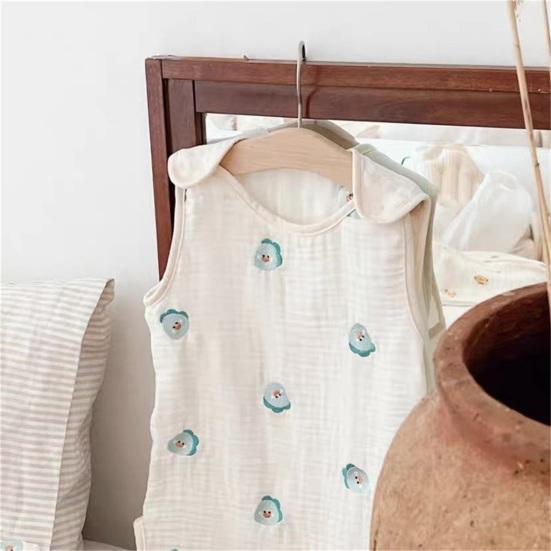 Практичный детский спальный мешок Soft Touch, тонкий, 4 вида стилей, пеленка с принтом тигра и кролика для мальчиков и девочек