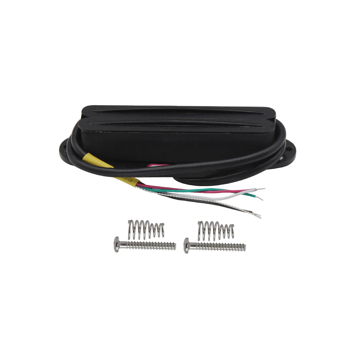 FLEOR Alnico 5 Hot Rail Humbucker Single Coil Size Pickup Humbucker Full Black Fit Strat Squire Tele Guitar 12-13K
FLEOR Alnico 5 Hot Rail Humbucker Single Coil Size Pickup Humbucker Full Black Fit Strat Squire Tele Guitar 12-13K