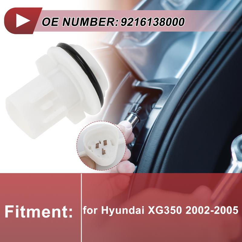 X Autohaux 1 Pc Headlight Light Socket for Hyundai XG350 02-05 No.9216138000 Lamp Bulb Connector 3 Pin
X Autohaux 1 Pc Headlight Light Socket for Hyundai XG350 02-05 No.9216138000 Lamp Bulb Connector 3 Pin