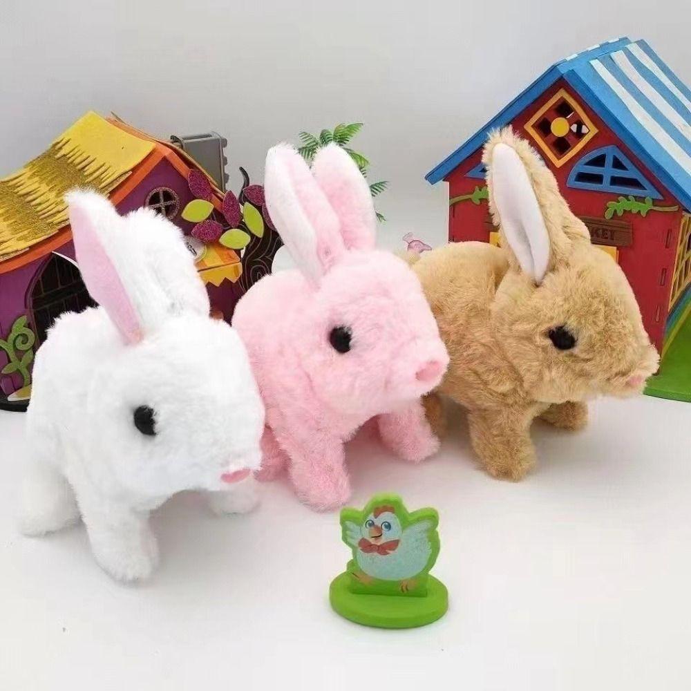 Simulated Bunny Plush Doll Walks and Makes Sounds Little Tie-Dyed Rabbit Doll Birthday Parties рожевий
Simulated Bunny Plush Doll Walks and Makes Sounds Little Tie-Dyed Rabbit Doll Birthday Parties рожевий