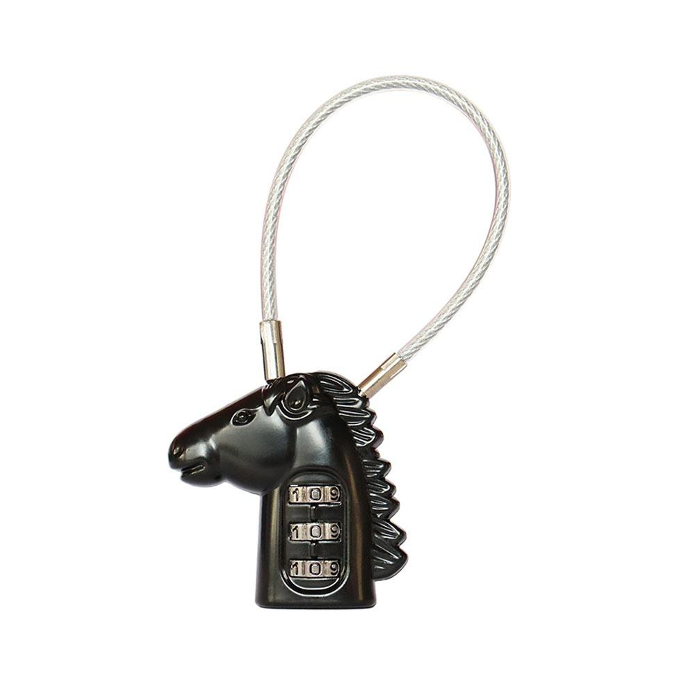 Zinc alloy 3 Digit Password Lock Anti-theft Wire Rope Dormitory Cabinet Lock Padlock Horse-shape Security Coded Lock чорний
Zinc alloy 3 Digit Password Lock Anti-theft Wire Rope Dormitory Cabinet Lock Padlock Horse-shape Security Coded Lock чорний