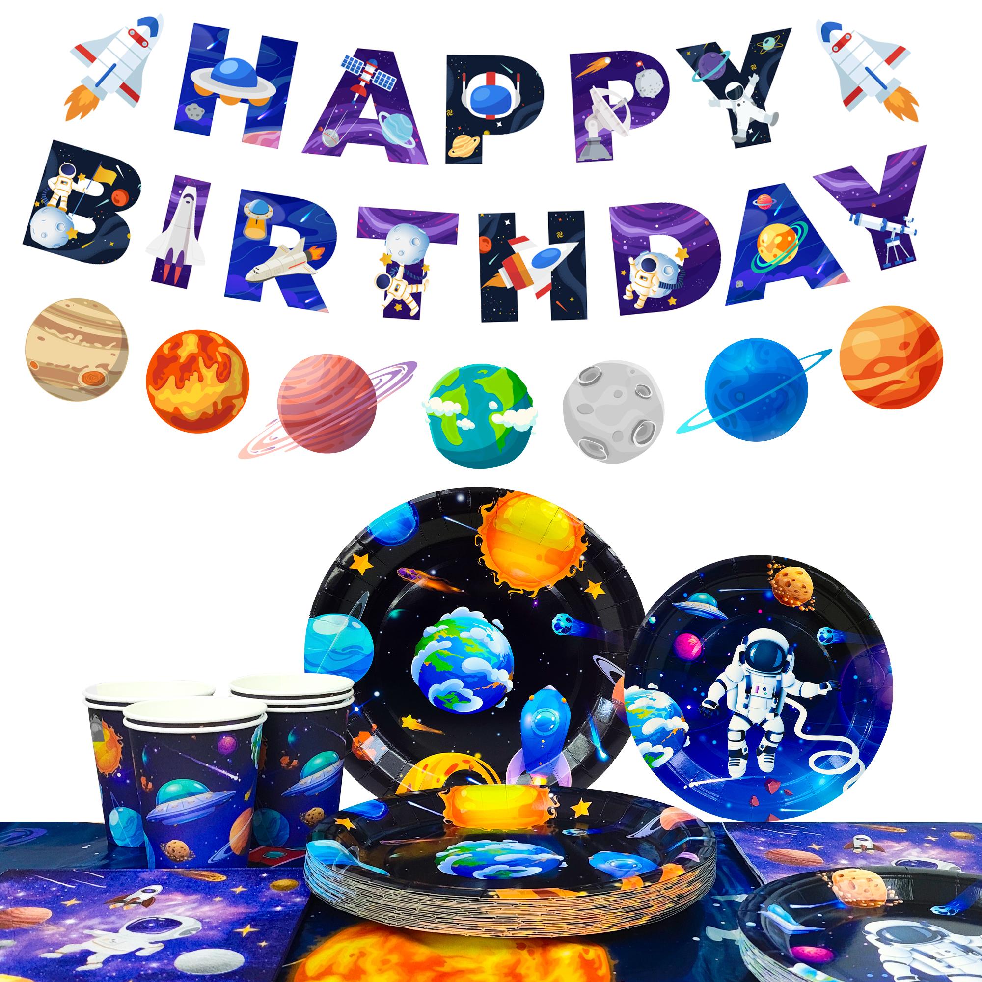 Space Theme Tableware, Outer Space Birthday Party Supplies Party Plates Napkins Tablecloth Banner Garland etc Space Birthday Decorations as the picture синий
Space Theme Tableware, Outer Space Birthday Party Supplies Party Plates Napkins Tablecloth Banner Garland etc Space Birthday Decorations as the picture синий