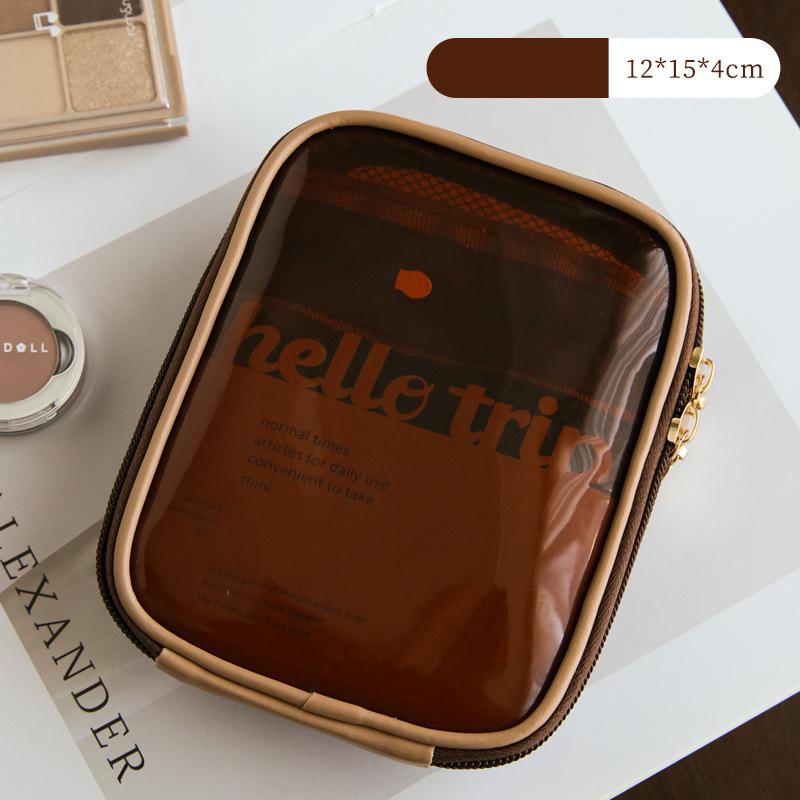 Makeup Bag for Women Portable Large Capacity Cosmetic Storage Bag High-End Business Trip Travel Skincare Products Toiletries Bag кофейный
Makeup Bag for Women Portable Large Capacity Cosmetic Storage Bag High-End Business Trip Travel Skincare Products Toiletries Bag кофейный