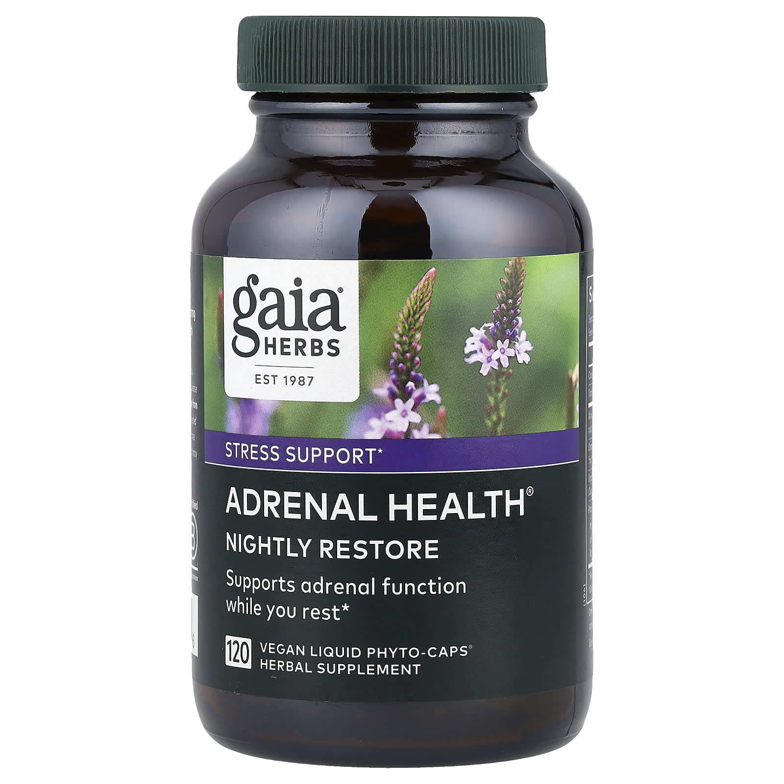 Gaia Herbs, Adrenal Health, Nightly Restore, Liquid Phyto Vegetable Capsules, 120 Tablets
Gaia Herbs, Adrenal Health, Nightly Restore, Liquid Phyto Vegetable Capsules, 120 Tablets