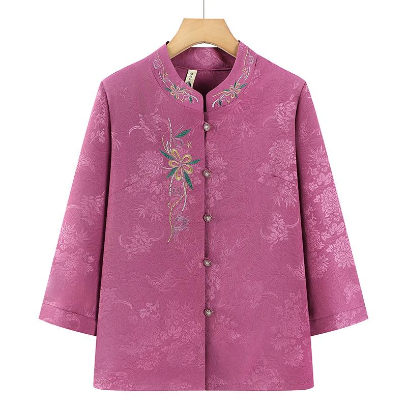 Summer Apparel for Elderly Women: Shirts, Grandma s Tops, Old Ladies Tang Suits, Mother’s Printed Blouses, Mother-in-Law s Summer Tops. 6XL (for 155-165 lbs) рожевий
Summer Apparel for Elderly Women: Shirts, Grandma s Tops, Old Ladies Tang Suits, Mother’s Printed Blouses, Mother-in-Law s Summer Tops. 6XL (for 155-165 lbs) рожевий
