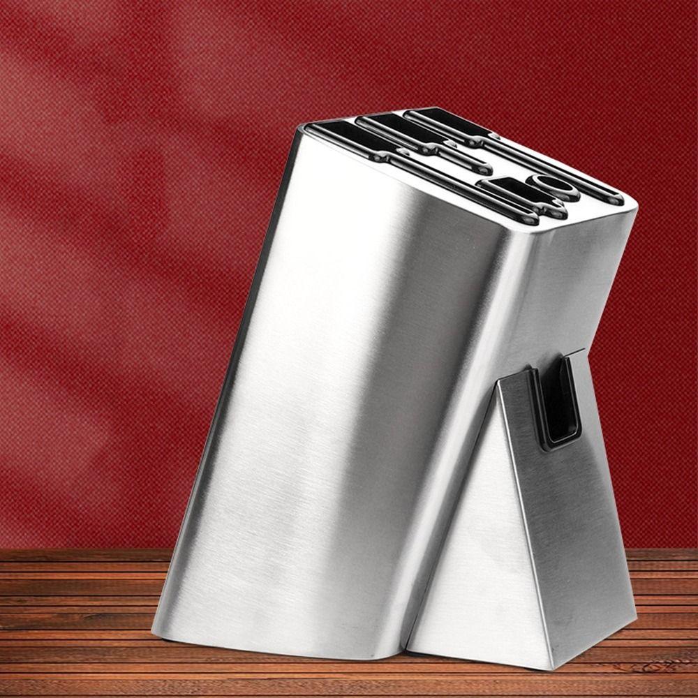 Drainage Knives Holder Stainless Steel Knives Holder Organizer Cutlery Storage Rack Chef Tools срібний
Drainage Knives Holder Stainless Steel Knives Holder Organizer Cutlery Storage Rack Chef Tools срібний