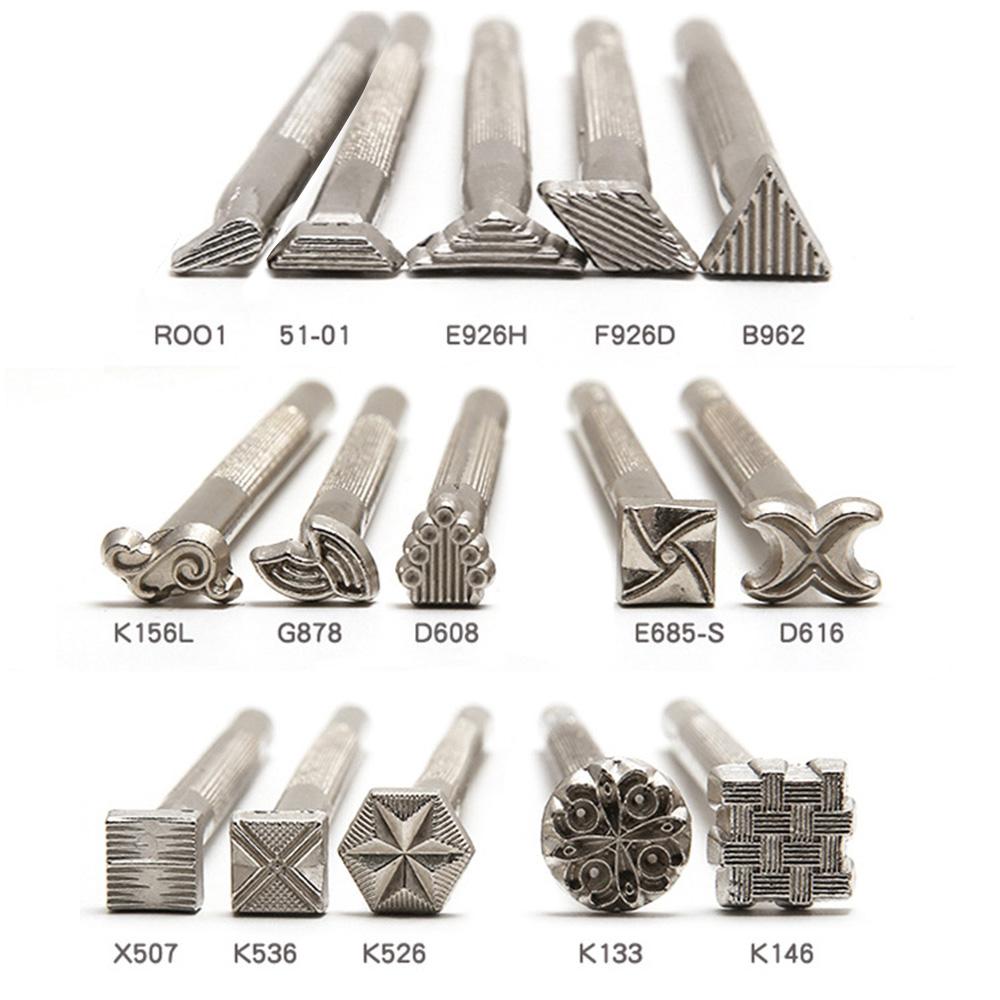 15Pcs/Set DIY Leather Stamping Tools Stainless Steel Leather Craft Carving Embossing Tool Kit Type A
15Pcs/Set DIY Leather Stamping Tools Stainless Steel Leather Craft Carving Embossing Tool Kit Type A