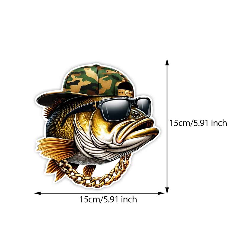 Fishing Season Car Sticker Waterproof Vinyl Decal on Bumper Rear Window Laptop Self-adhesive Decal For Car Accessories TM234 A-15cm Longest Side
Fishing Season Car Sticker Waterproof Vinyl Decal on Bumper Rear Window Laptop Self-adhesive Decal For Car Accessories TM234 A-15cm Longest Side