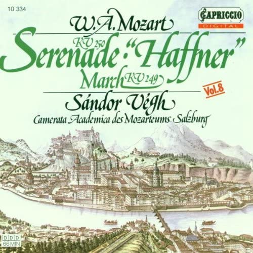 CD VEGH, SANDOR; MOZART, WOLFGANG AMAD - Mozart: Serenade No.7, KV. Haffner 10334 Capriccio Non Japan Classical Used
CD VEGH, SANDOR; MOZART, WOLFGANG AMAD - Mozart: Serenade No.7, KV. Haffner 10334 Capriccio Non Japan Classical Used
