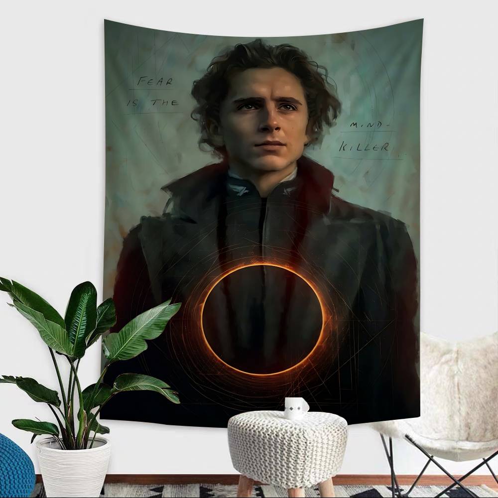 Singer TTimothee Chalamet Cartoon Tapestry Hippie Flower Wall Carpets Dorm Decor Art Home Decor 74x94cm(29x37in)
Singer TTimothee Chalamet Cartoon Tapestry Hippie Flower Wall Carpets Dorm Decor Art Home Decor 74x94cm(29x37in)