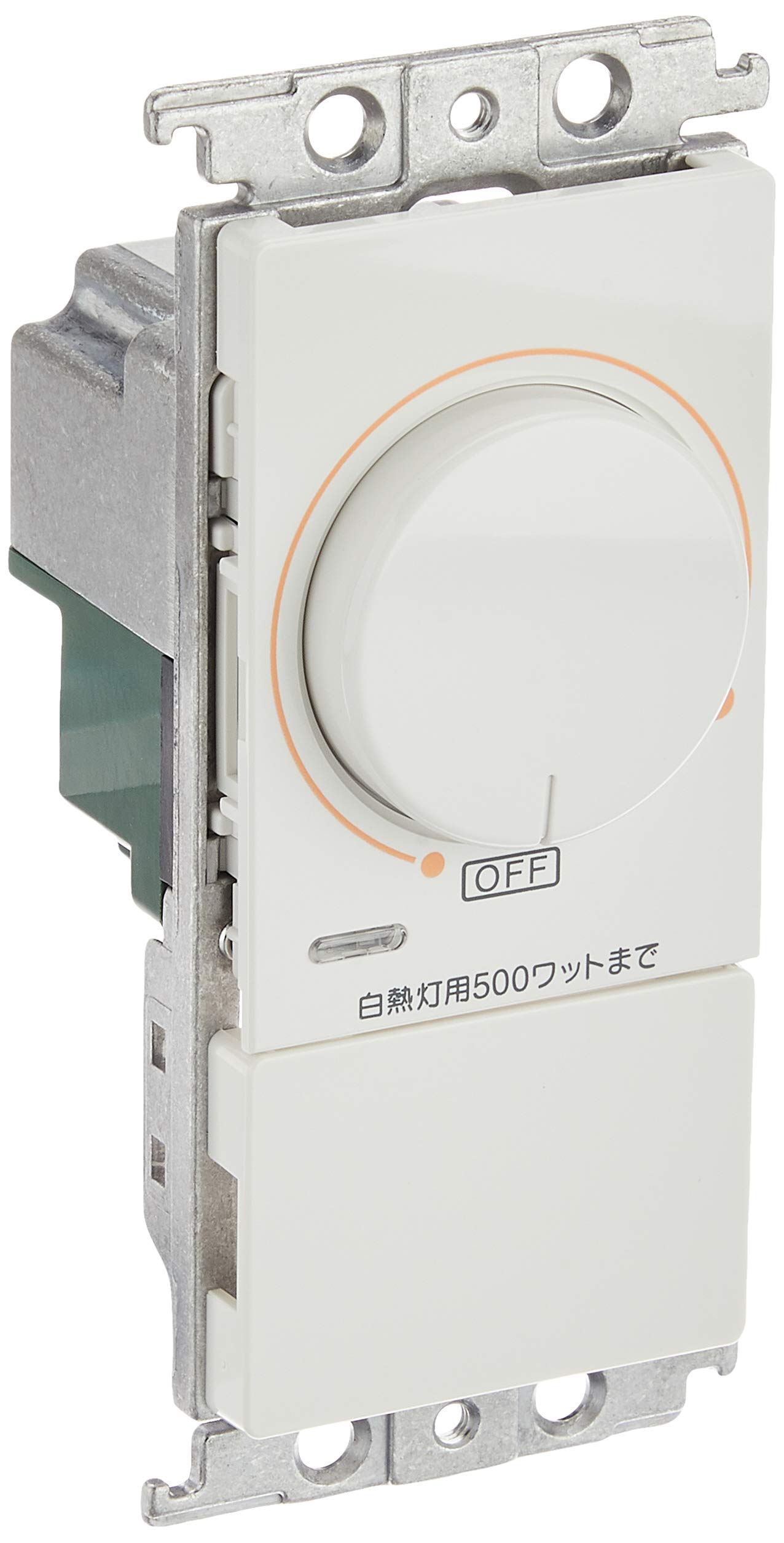 Panasonic Embedded Dimmer Switch B 500W Rotary Type White AC100V 500W WT57515WK for Incandescent Lights
Panasonic Embedded Dimmer Switch B 500W Rotary Type White AC100V 500W WT57515WK for Incandescent Lights