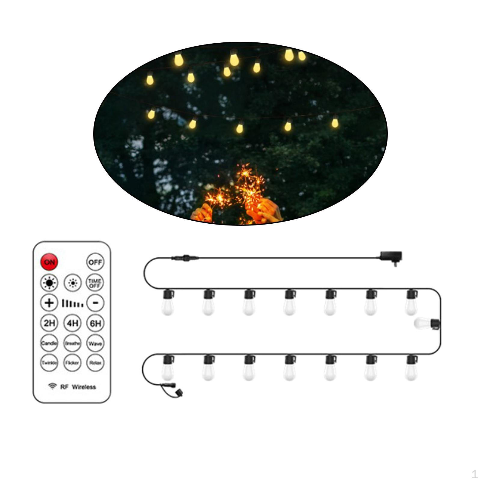 15 Bulbs LED Lamp String Garden Patio Path Backyard Yard Fairy Lights Bedroom Bedside Decorative With Remote Control
15 Bulbs LED Lamp String Garden Patio Path Backyard Yard Fairy Lights Bedroom Bedside Decorative With Remote Control