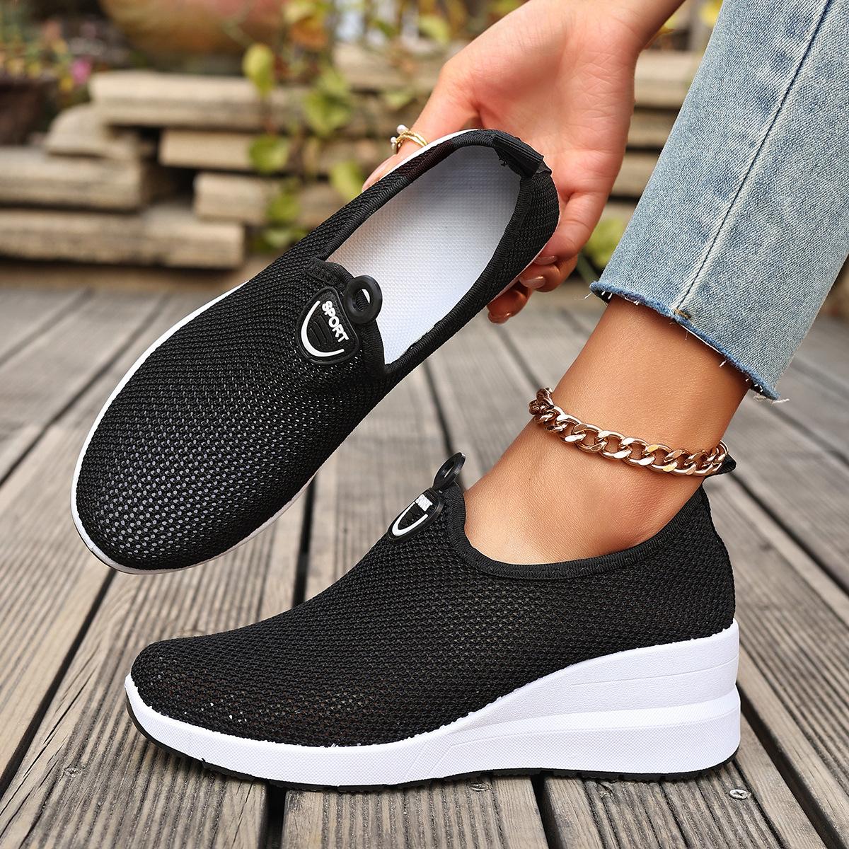 Women s Comfortable Soft Sole Wedge Heel Casual Shoes Slip On Loafers 42
Women s Comfortable Soft Sole Wedge Heel Casual Shoes Slip On Loafers 42