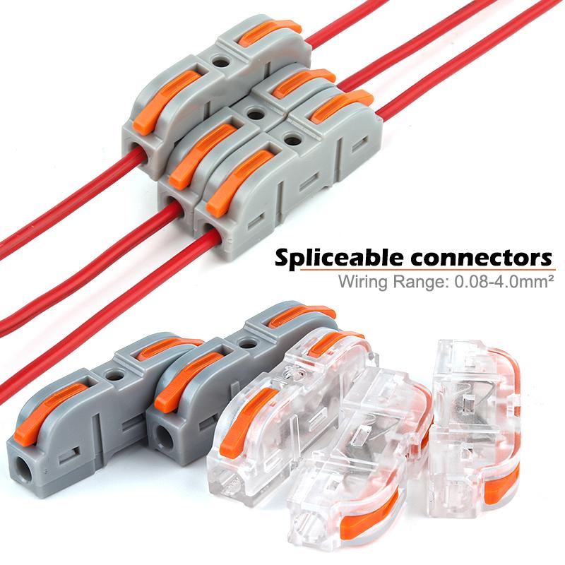 Quick Splicing Multiplex Butt Wire Connector Compact Electrical Cable Terminal Block Junction box Circuit Inline For Home 5PCS
Quick Splicing Multiplex Butt Wire Connector Compact Electrical Cable Terminal Block Junction box Circuit Inline For Home 5PCS