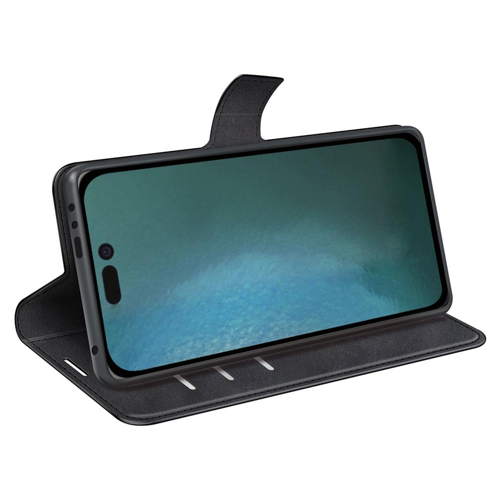 For iPhone 14 Pro 6.1 inch Anti-fall Textured PU Leather Phone Case Magnetic Closing Phone Protector with Wallet Stand Black
For iPhone 14 Pro 6.1 inch Anti-fall Textured PU Leather Phone Case Magnetic Closing Phone Protector with Wallet Stand Black