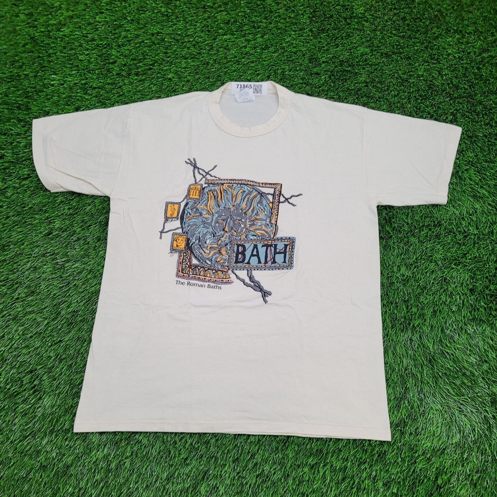 Vintage 90s Roman Shirt Medium 20x27 Faded White 4XL
Vintage 90s Roman Shirt Medium 20x27 Faded White 4XL