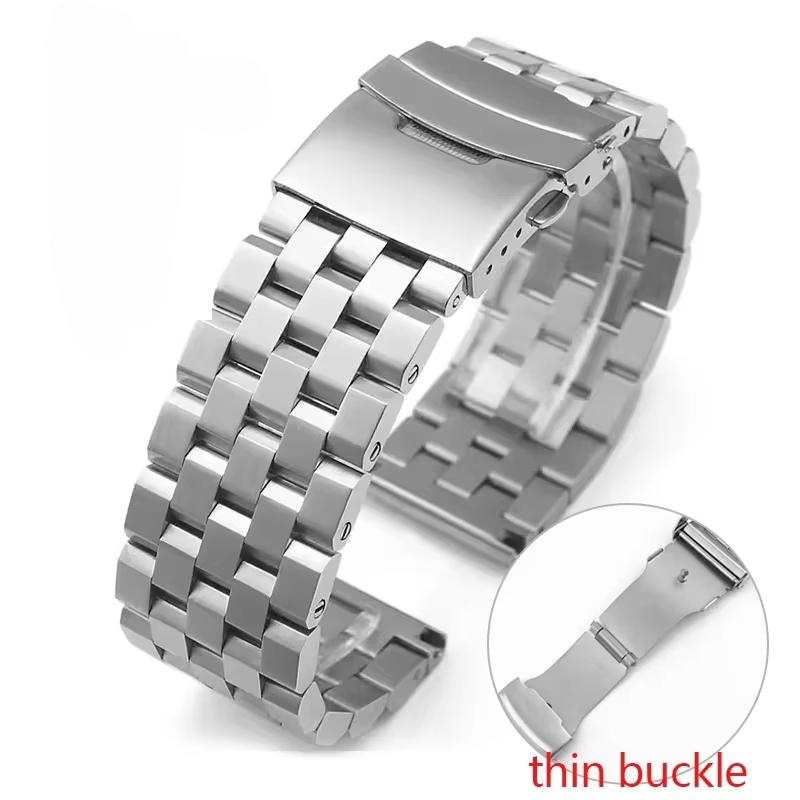 Curved Flat Bracelet for Seiko SKX175 SKX009 SKX173 SKX007 20mm 22mm Band Stainless Steel Wristband Men Women Replacement Strap 20mm-no logo
Curved Flat Bracelet for Seiko SKX175 SKX009 SKX173 SKX007 20mm 22mm Band Stainless Steel Wristband Men Women Replacement Strap 20mm-no logo