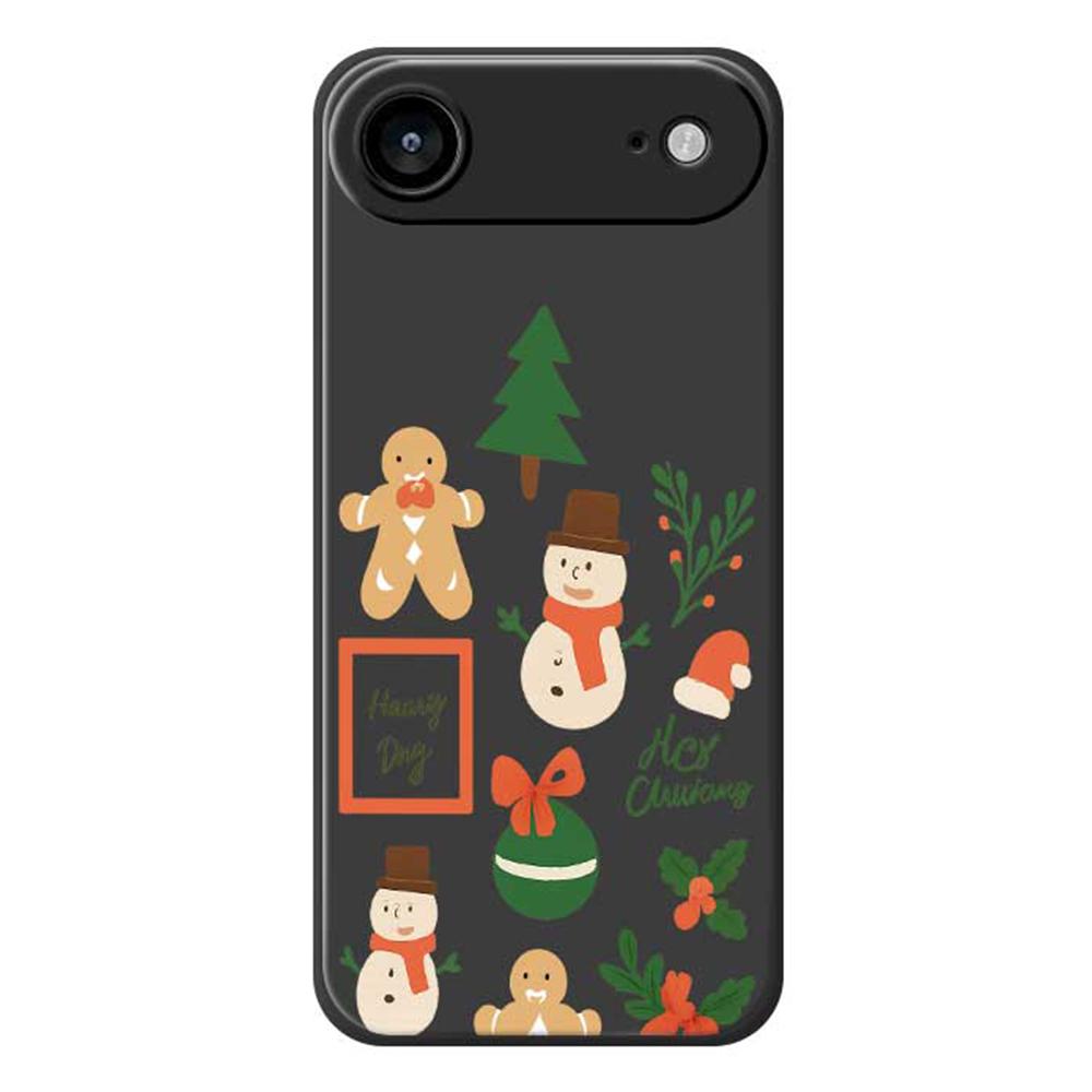 For iPhone 17 Air Case Christmas Snowman Pattern Printing Straight Edge TPU Phone Back Cover Black
For iPhone 17 Air Case Christmas Snowman Pattern Printing Straight Edge TPU Phone Back Cover Black