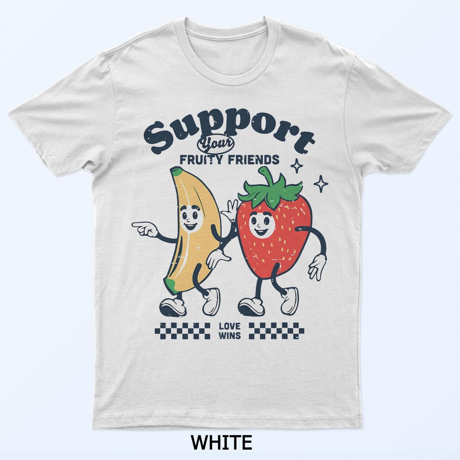 Support Your Fruity Friends Gay Pride Month LGBTQ Fruit Ally T-Shirt 3XL
Support Your Fruity Friends Gay Pride Month LGBTQ Fruit Ally T-Shirt 3XL