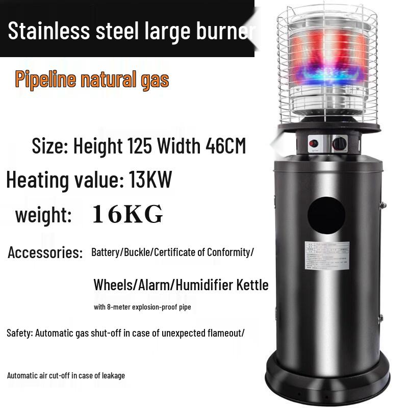 Versatile Gas Fireplace Heater
Versatile Gas Fireplace Heater
