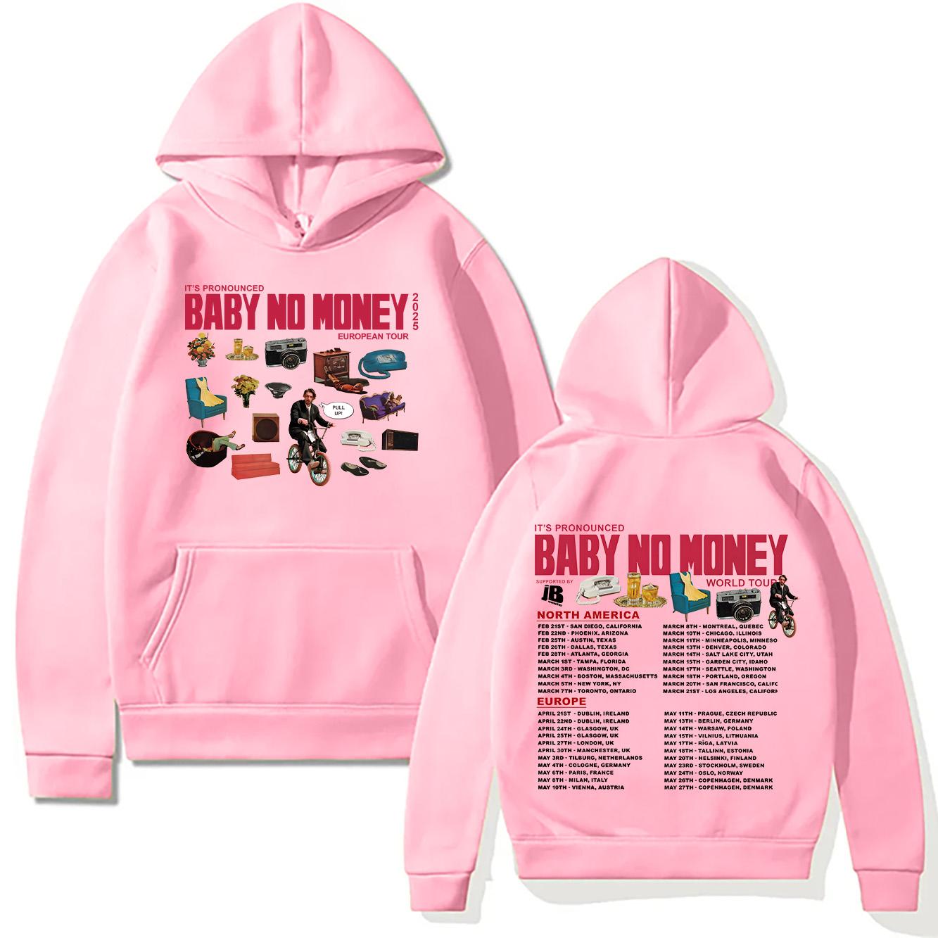 Bbno$ Новые толстовки It s Pronounced Baby No Money European Tour 2025 Толстовка Мужская Женская Пуловеры Harajuku Креативная Осенняя Одежда XXXL
Bbno$ Новые толстовки It s Pronounced Baby No Money European Tour 2025 Толстовка Мужская Женская Пуловеры Harajuku Креативная Осенняя Одежда XXXL