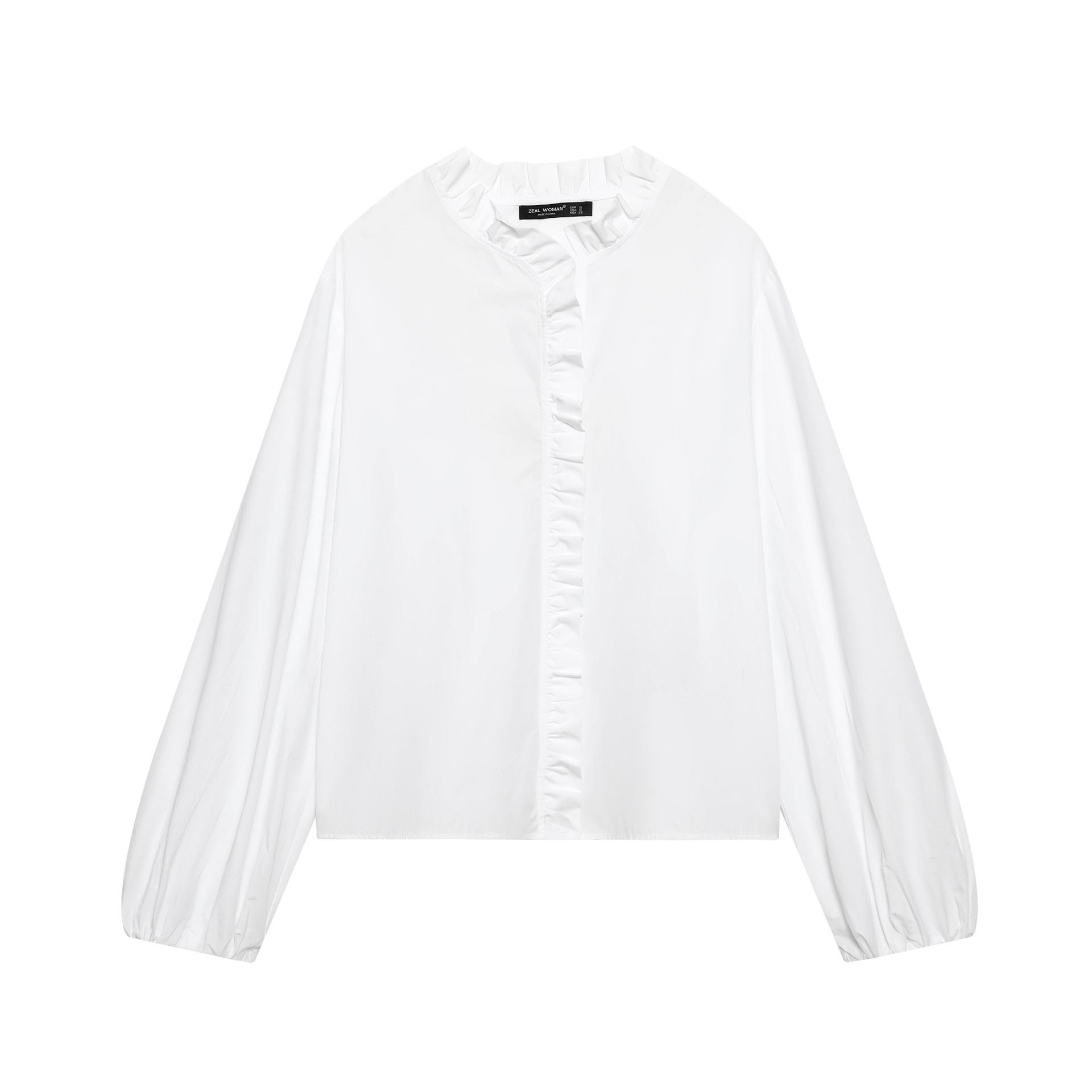 Autumn 2025 European Style Women s Long Sleeve Stand Collar Layered Poplin Shirt L
Autumn 2025 European Style Women s Long Sleeve Stand Collar Layered Poplin Shirt L