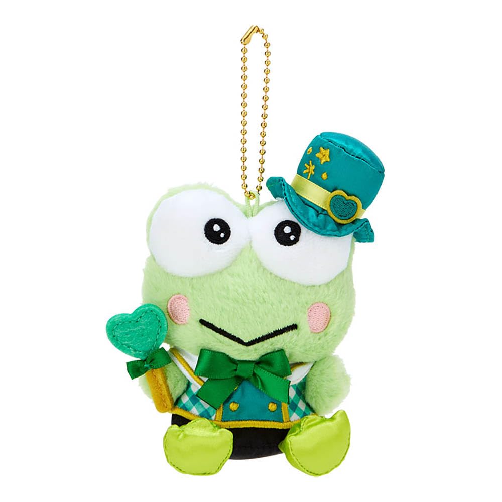 Sanrio Mascot Holder make you like it Kerokerokeroppi Width 9 x Depth 5 x Height 14cm 494330 (I ll more) Approx.
Sanrio Mascot Holder make you like it Kerokerokeroppi Width 9 x Depth 5 x Height 14cm 494330 (I ll more) Approx.