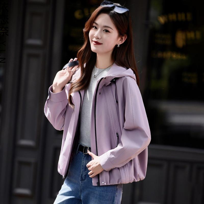 Short coat women s casual jacket spring and autumn new popular fashion high-end trench coat XL (145-84 kg recommended) світло-фіолетового кольору
Short coat women s casual jacket spring and autumn new popular fashion high-end trench coat XL (145-84 kg recommended) світло-фіолетового кольору