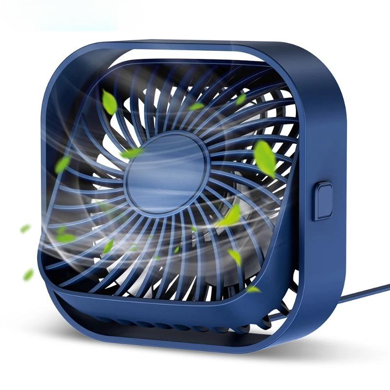 Desktop Mini Fan with Multi-angle Adjustment Office and Dormitory Desktop Ultra-quiet 3-speed High Wind Force 360°Rotatable Fans 1 PCS синій
Desktop Mini Fan with Multi-angle Adjustment Office and Dormitory Desktop Ultra-quiet 3-speed High Wind Force 360°Rotatable Fans 1 PCS синій