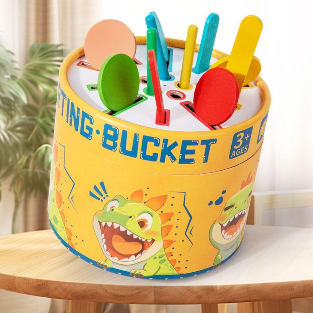 Wooden Color Classification Cognition Cup Colored Wooden Stick Toy Early Educational Toy Style2
Wooden Color Classification Cognition Cup Colored Wooden Stick Toy Early Educational Toy Style2