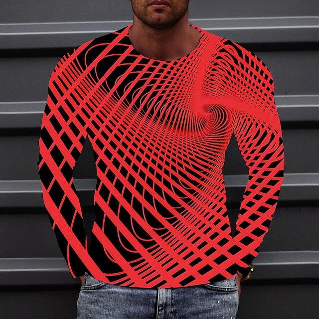 Модные мужские футболки с длинным рукавом и круглым вырезом, креативные футболки с 3D-принтом в стиле спин-графики 4XL
Модные мужские футболки с длинным рукавом и круглым вырезом, креативные футболки с 3D-принтом в стиле спин-графики 4XL