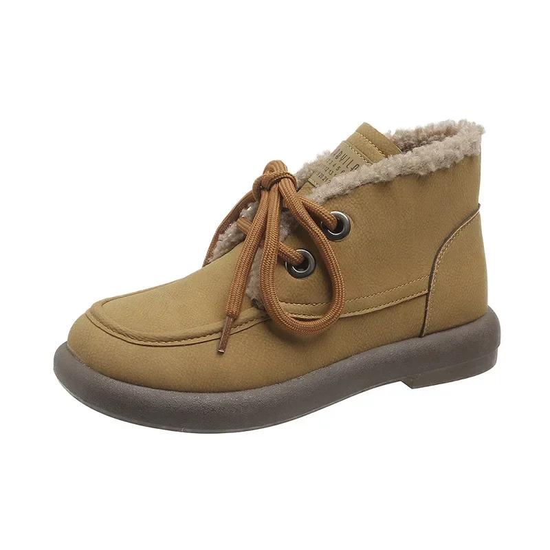 Черные элегантные туфли для женщин на низком каблуке, женские зимние ботинки на шнурках, ботильоны на шнуровке, высокие кожаные ботинки на платформе, женские из искусственной кожи 35
Черные элегантные туфли для женщин на низком каблуке, женские зимние ботинки на шнурках, ботильоны на шнуровке, высокие кожаные ботинки на платформе, женские из искусственной кожи 35