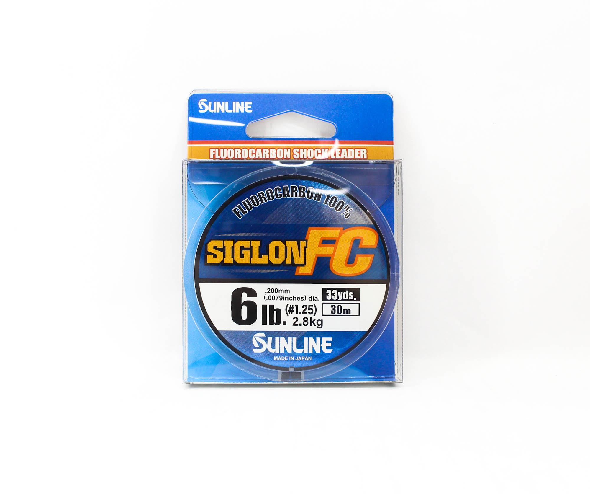Sunline Fluorocarbon Leader Siglon FC 100% 30m 6lb Diameter 0.2mm (8159) чистый
Sunline Fluorocarbon Leader Siglon FC 100% 30m 6lb Diameter 0.2mm (8159) чистый