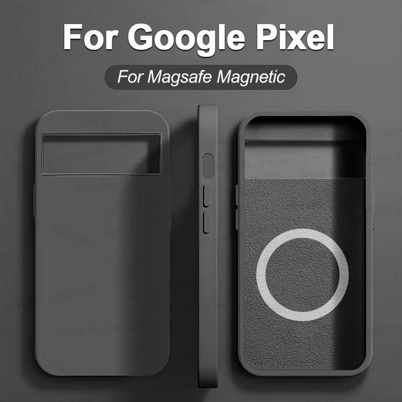Роскошный жидкий силиконовый магнитный чехол для Google Pixel 8 7 6 Pro для чехлов MagSafe Беспроводная зарядка Бампер Чехол Аксессуары для телефона For Pixel 6
Роскошный жидкий силиконовый магнитный чехол для Google Pixel 8 7 6 Pro для чехлов MagSafe Беспроводная зарядка Бампер Чехол Аксессуары для телефона For Pixel 6