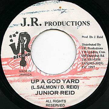 7inch Record JUNIOR REID - Up A God Yard NONE J.R. Production 1997 Jamaica Reggae, Ska & Dub Used
7inch Record JUNIOR REID - Up A God Yard NONE J.R. Production 1997 Jamaica Reggae, Ska & Dub Used