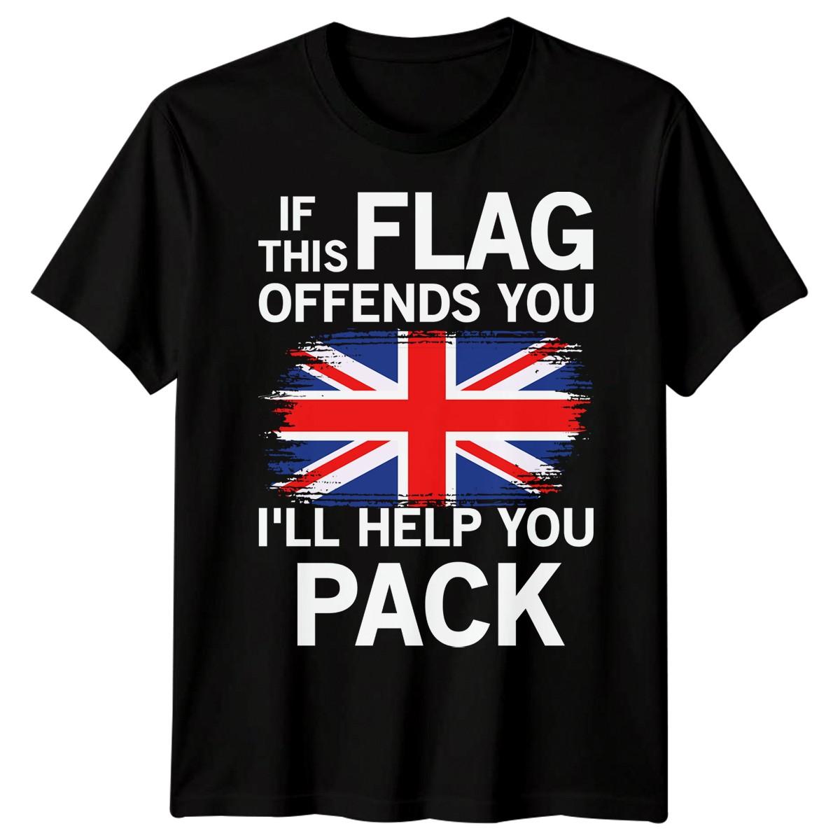 If This Flag Offends You Union Jack T-Shirt Patriotic Britain Tee Adults M
If This Flag Offends You Union Jack T-Shirt Patriotic Britain Tee Adults M