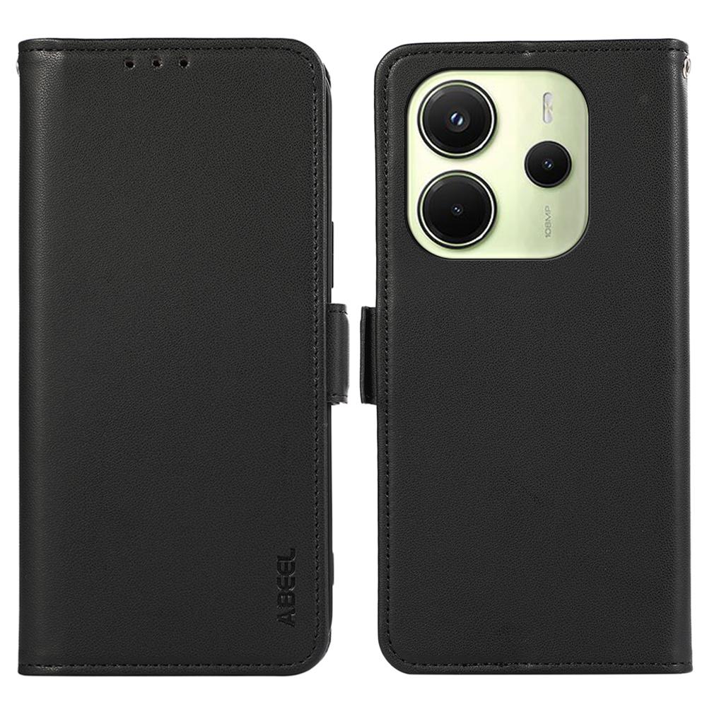 ABEEL Для Xiaomi Redmi Note 14 4G (164,84 мм) Чохол Шкіряний Чохол для Телефону з Гаманцем з RFID-блокуванням Black
ABEEL Для Xiaomi Redmi Note 14 4G (164,84 мм) Чохол Шкіряний Чохол для Телефону з Гаманцем з RFID-блокуванням Black