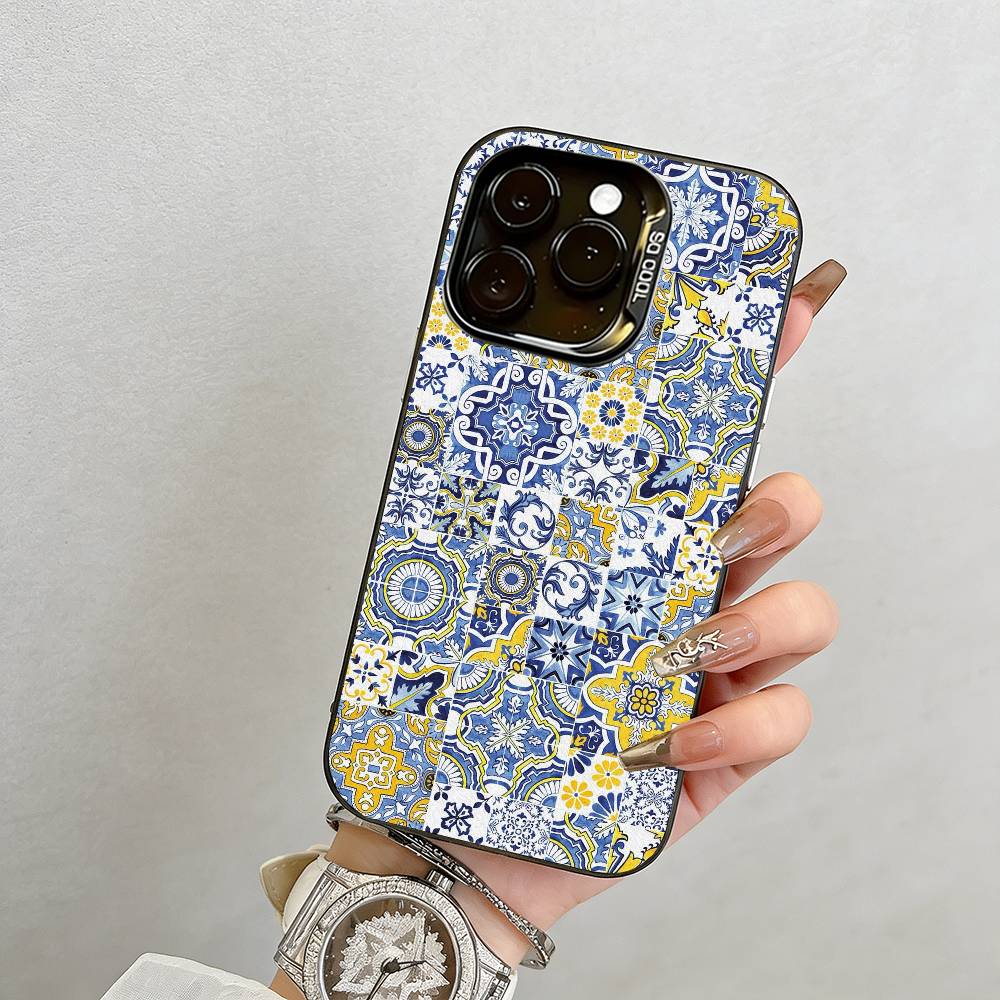 Moroccan tiles Phone Case For iPhone 17,16,15,14,13,12,11 Plus,Pro Max,XS,Colored Silver Plated Inside Cover iPhone14ProMax
Moroccan tiles Phone Case For iPhone 17,16,15,14,13,12,11 Plus,Pro Max,XS,Colored Silver Plated Inside Cover iPhone14ProMax