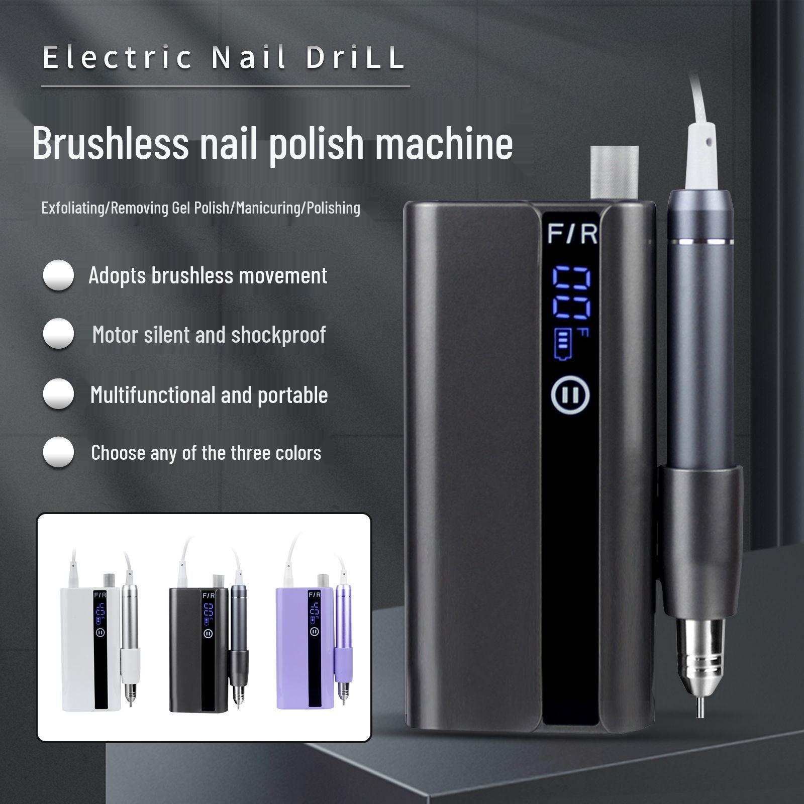M91 Brushless Silent Nail Drill - Portable & Rechargeable Professional Polishing Tool чёрный
M91 Brushless Silent Nail Drill - Portable & Rechargeable Professional Polishing Tool чёрный