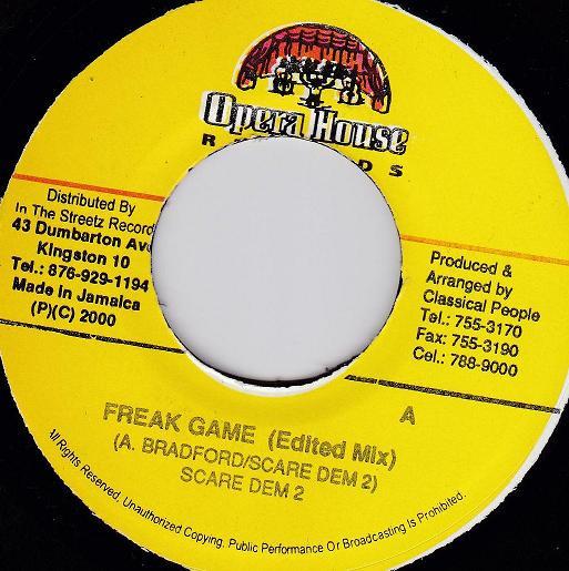 7-дюймовая пластинка SCARE DEM 2 - Freak Game NONE Opera House 2000 Ямайка Регги, Ска и Даб Б/У
7-дюймовая пластинка SCARE DEM 2 - Freak Game NONE Opera House 2000 Ямайка Регги, Ска и Даб Б/У