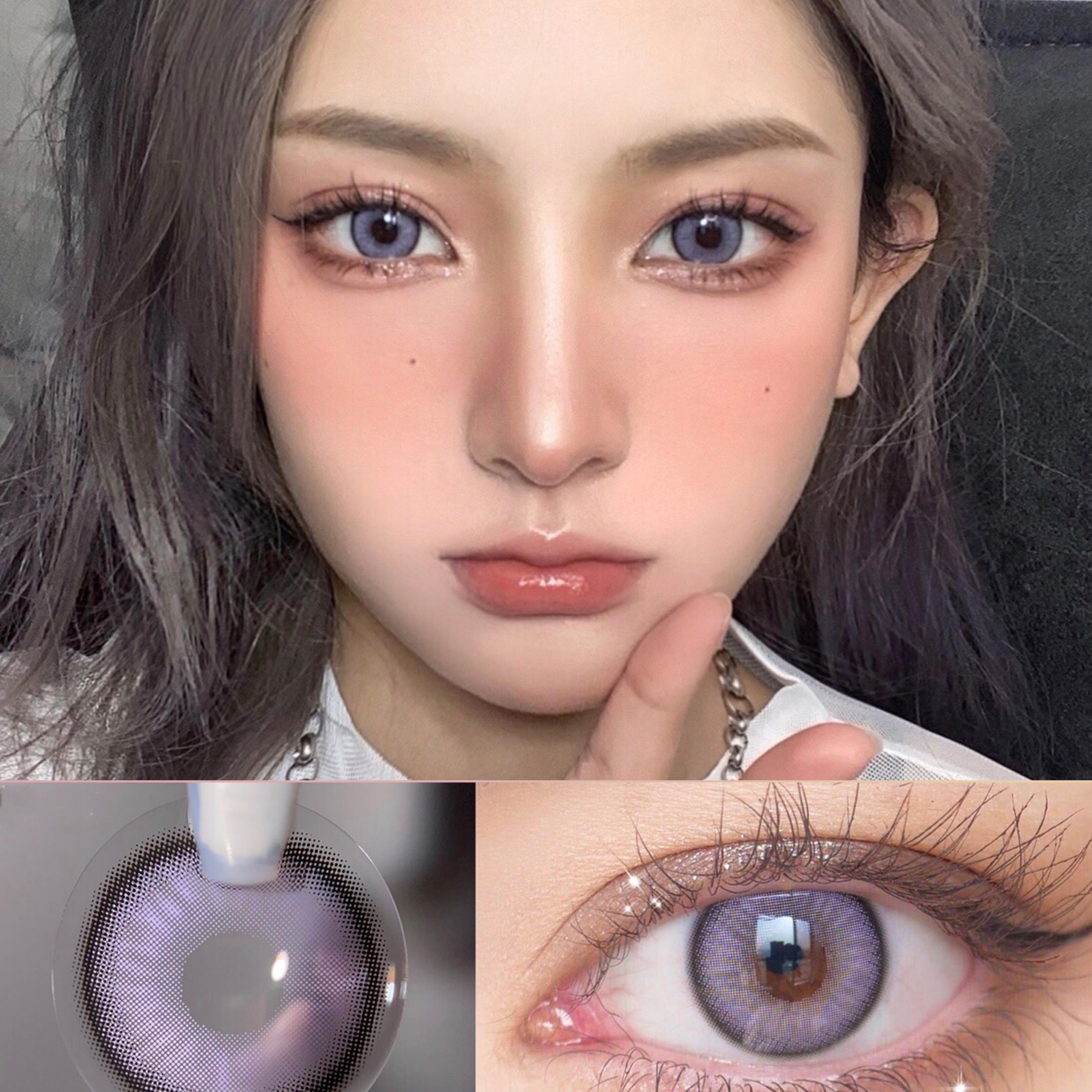Easysmall Nini Violet Мягкие контактные линзы для глаз Высокое качество Натуральные цветные маленькие красивые линзы для близорукости по рецепту
Easysmall Nini Violet Мягкие контактные линзы для глаз Высокое качество Натуральные цветные маленькие красивые линзы для близорукости по рецепту