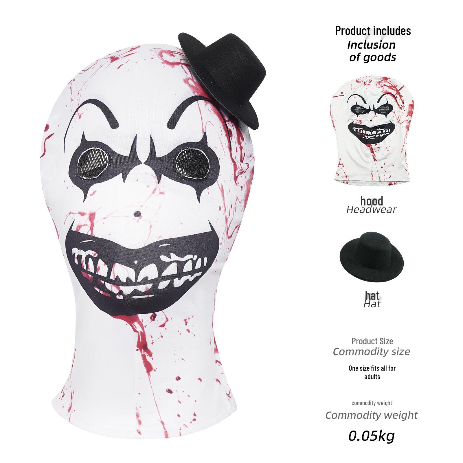 Soul-Snatching Clown Cosplay Halloween Costume for Stage 120
Soul-Snatching Clown Cosplay Halloween Costume for Stage 120