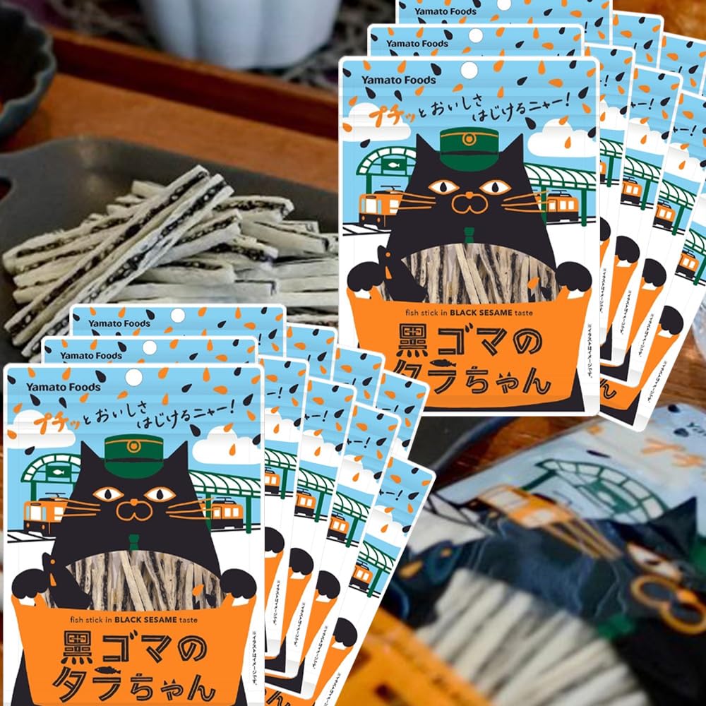Черный кунжут 1 пакетик 16 г 20 пакетиков набор Yamato Foods TAU Snack Snack Tara-chan
Черный кунжут 1 пакетик 16 г 20 пакетиков набор Yamato Foods TAU Snack Snack Tara-chan