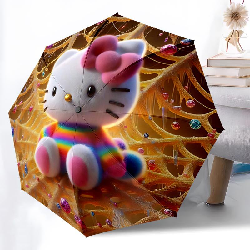 1pc Hello Kitty with Automatic Opening Folding Design, 8-Bone Iron Frame Outdoor Umbrella - Perfect Gift for Fans, Travelers, Daily Use, and Festivals
1pc Hello Kitty with Automatic Opening Folding Design, 8-Bone Iron Frame Outdoor Umbrella - Perfect Gift for Fans, Travelers, Daily Use, and Festivals