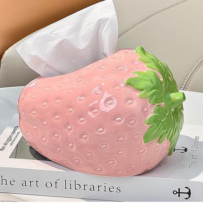 Cute Strawberry Tissue Box Cartoon Home Decor Fashion Desktop Organizer for Living Room Bedroom Creative Storage рожевий
Cute Strawberry Tissue Box Cartoon Home Decor Fashion Desktop Organizer for Living Room Bedroom Creative Storage рожевий