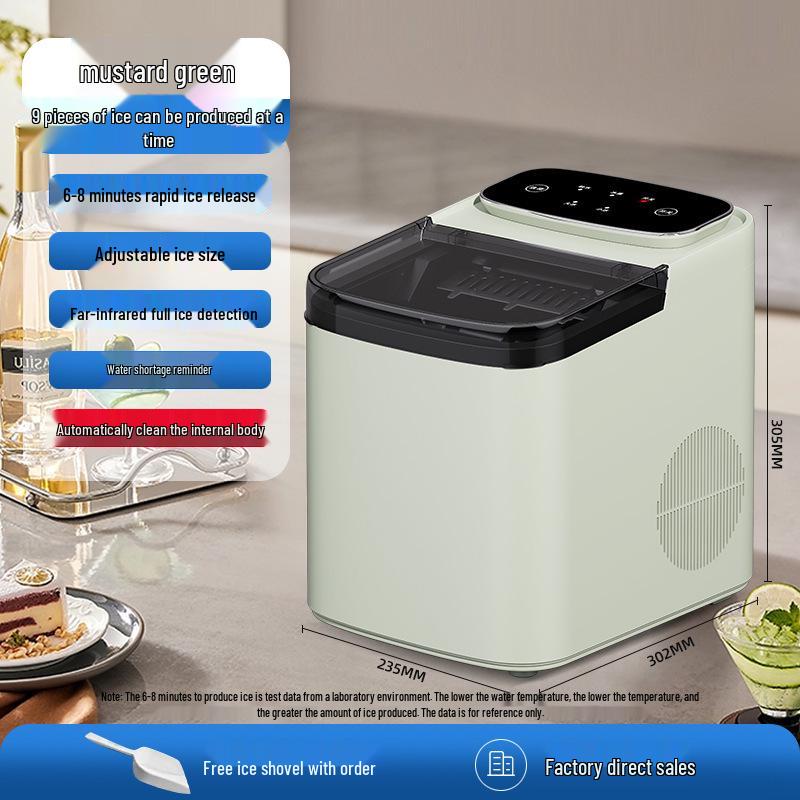 Large Capacity Automatic Ice Maker for Homes, Dorms, Cafes, & Street Vendors Please order for more than 2000 units
Large Capacity Automatic Ice Maker for Homes, Dorms, Cafes, & Street Vendors Please order for more than 2000 units