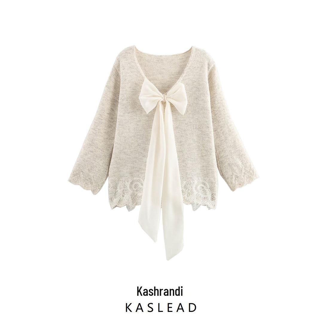 2025 Spring Women s Lace Trim V-Neck Reversible Knitted Pullover Sweater - Euro-American Style Fashion One Size
2025 Spring Women s Lace Trim V-Neck Reversible Knitted Pullover Sweater - Euro-American Style Fashion One Size