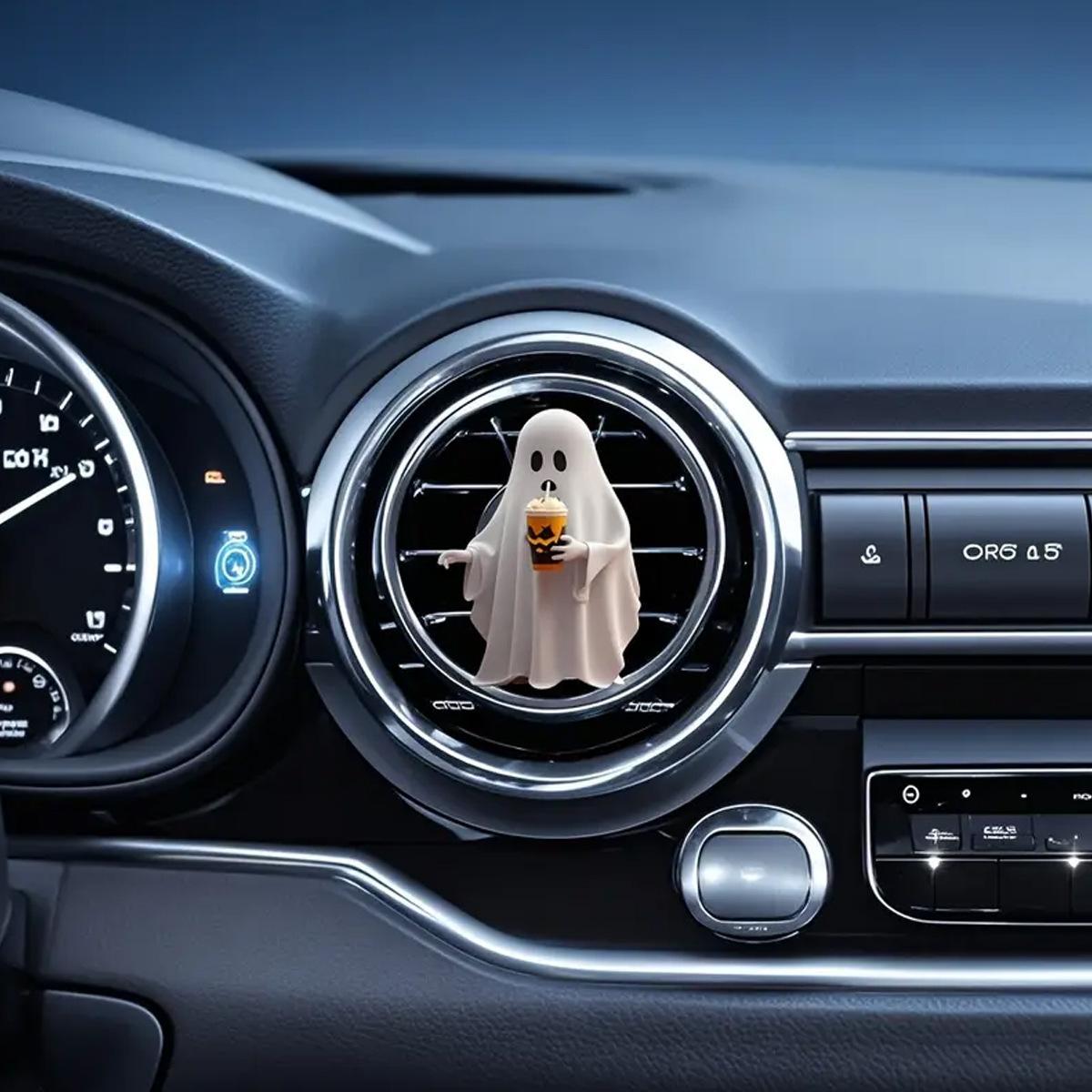 Cute Halloween Ghost Air Vent Clip Aromatherapy Car Decor Cartoon Air Freshener for Car Home Scary Kawaii Decorations Gifts
Cute Halloween Ghost Air Vent Clip Aromatherapy Car Decor Cartoon Air Freshener for Car Home Scary Kawaii Decorations Gifts