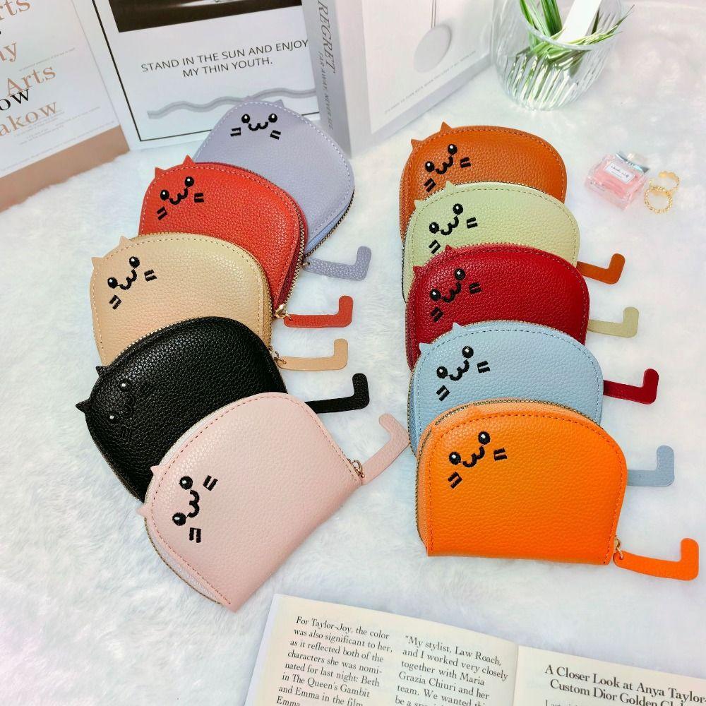 PU PU Leather Card Bag Lichee Pattern Card Holder Fashion Cute Cat Card Bag Outdoor зелений
PU PU Leather Card Bag Lichee Pattern Card Holder Fashion Cute Cat Card Bag Outdoor зелений