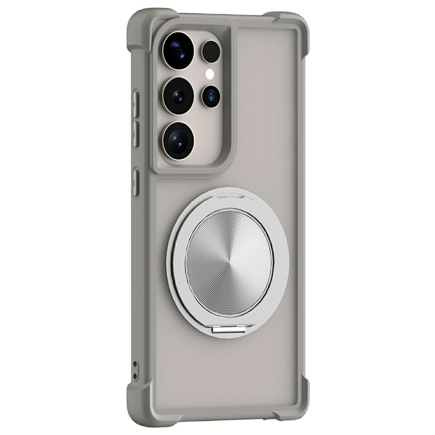 For Samsung Galaxy S24 Ultra Case Compatible with MagSafe CD Vein Kickstand TPU+PC Phone Cover Grey
For Samsung Galaxy S24 Ultra Case Compatible with MagSafe CD Vein Kickstand TPU+PC Phone Cover Grey